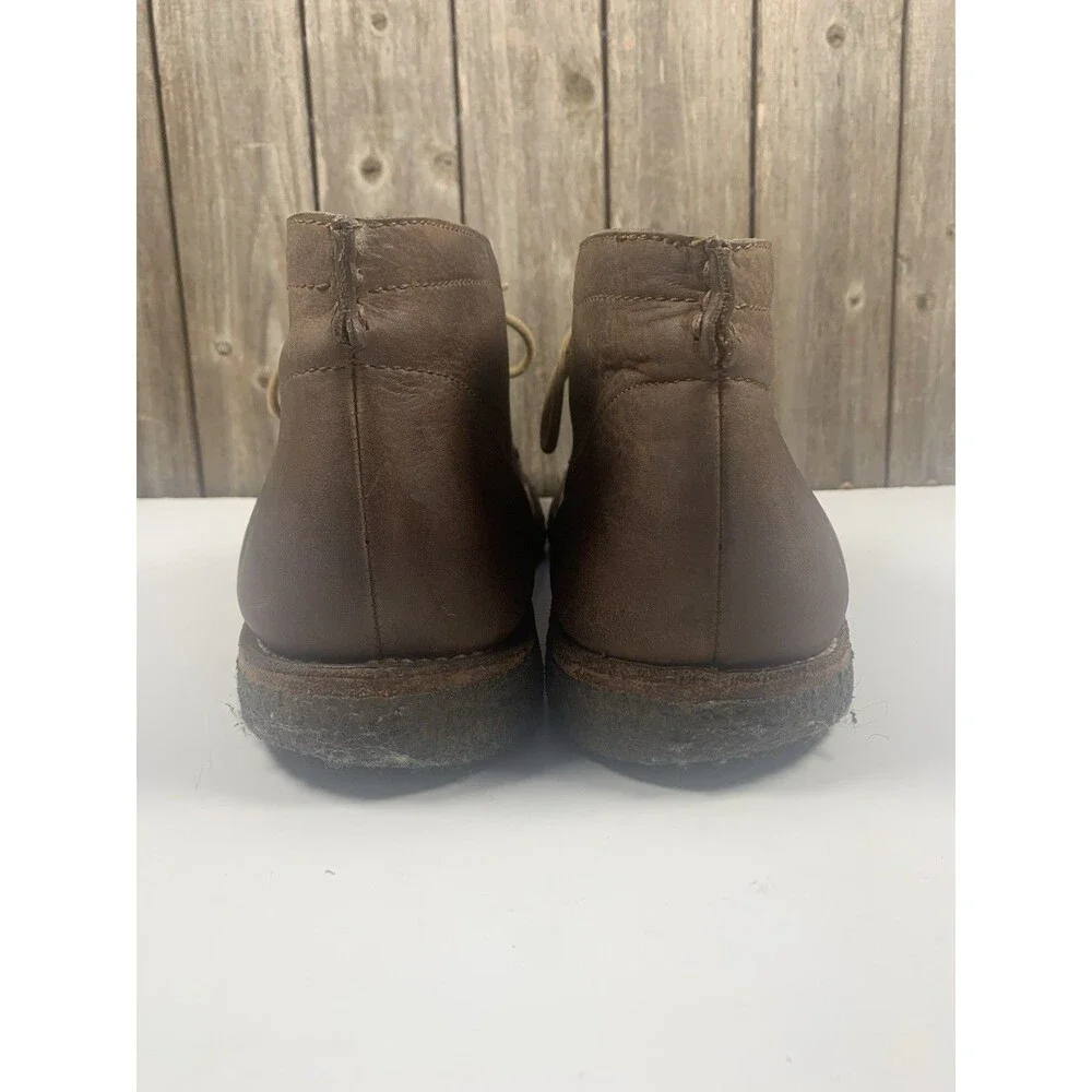 Frye Hudson Chukka 87091 Mens Brown Leather Lace Up Chukkas Boots Size 12